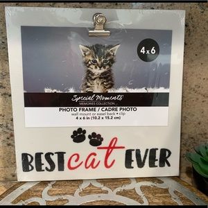 Cat Photo Frame with clip